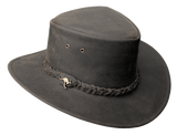 Nullarbor Leather Hat