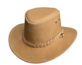 Nullarbor Leather Hat