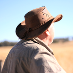 Bulldog Shapeable Leather Hat